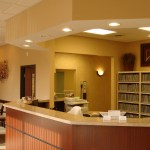 Reception desk