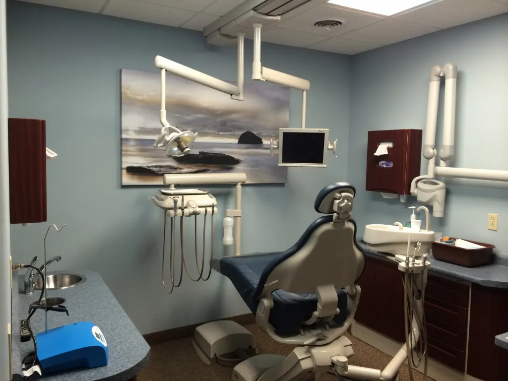 Interior photo: Patient room at Budrys Dental in Mentor OH